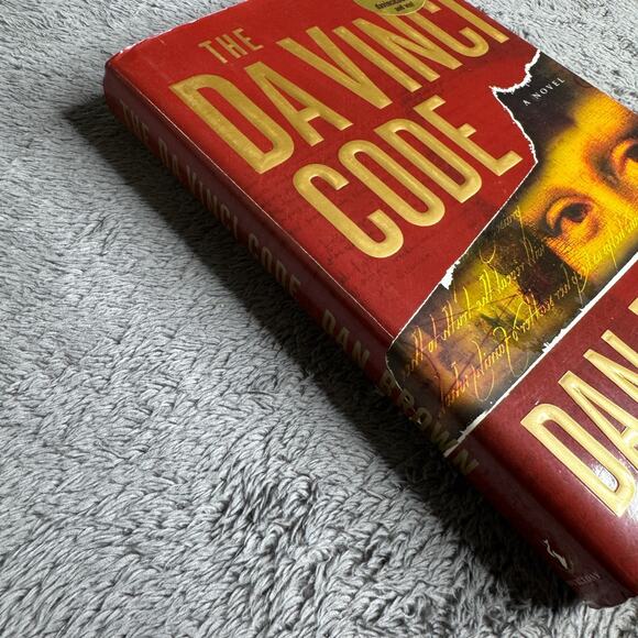 The Da Vinci Code by Dan Brown 2003 Doubleday Novel Hardcover Book 1st Ed - Picture 5 of 5